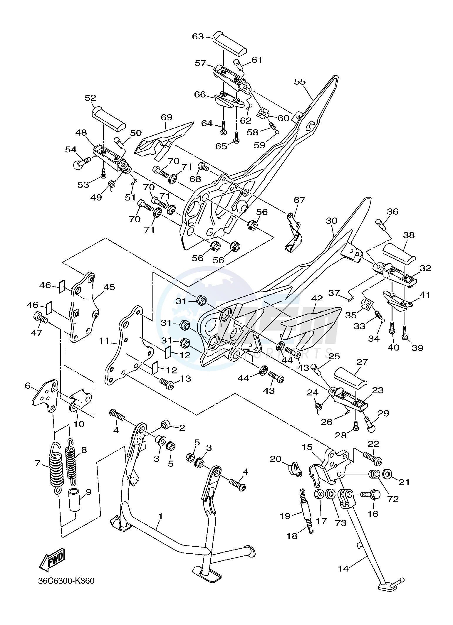 STAND & FOOTREST image