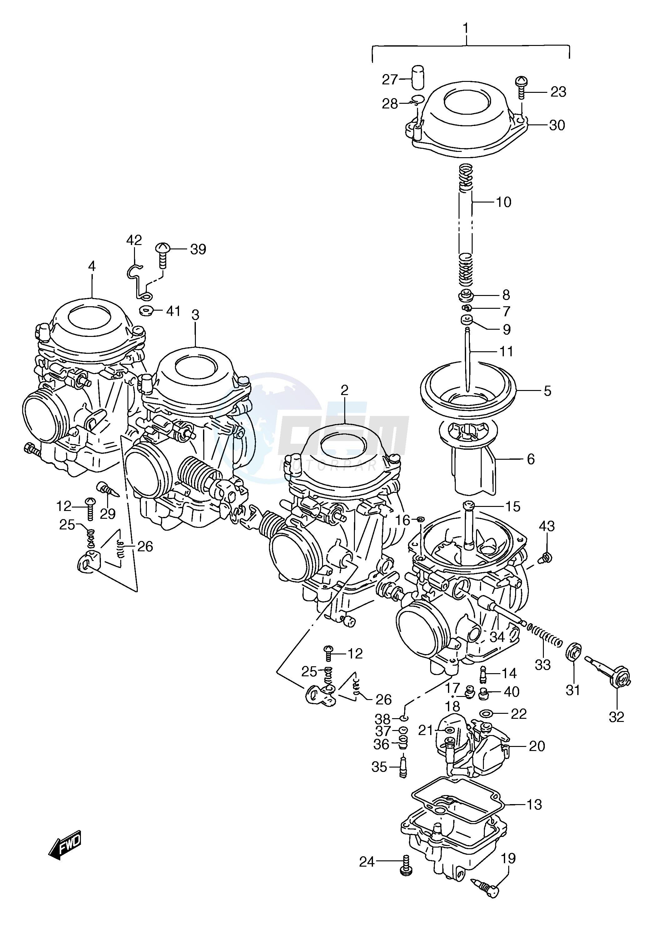 CARBURETOR (MODEL S T) image