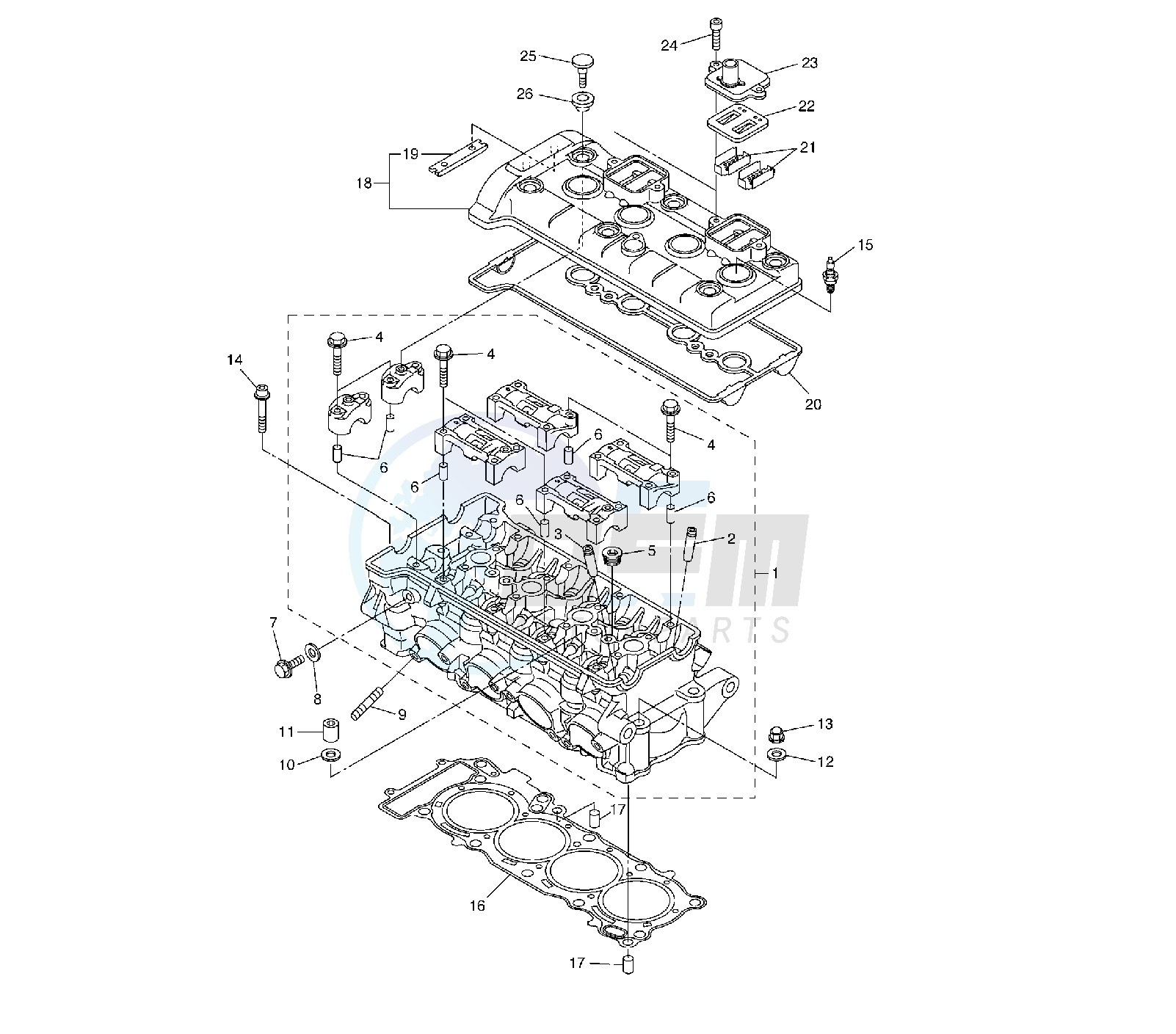 CYLINDER HEAD image