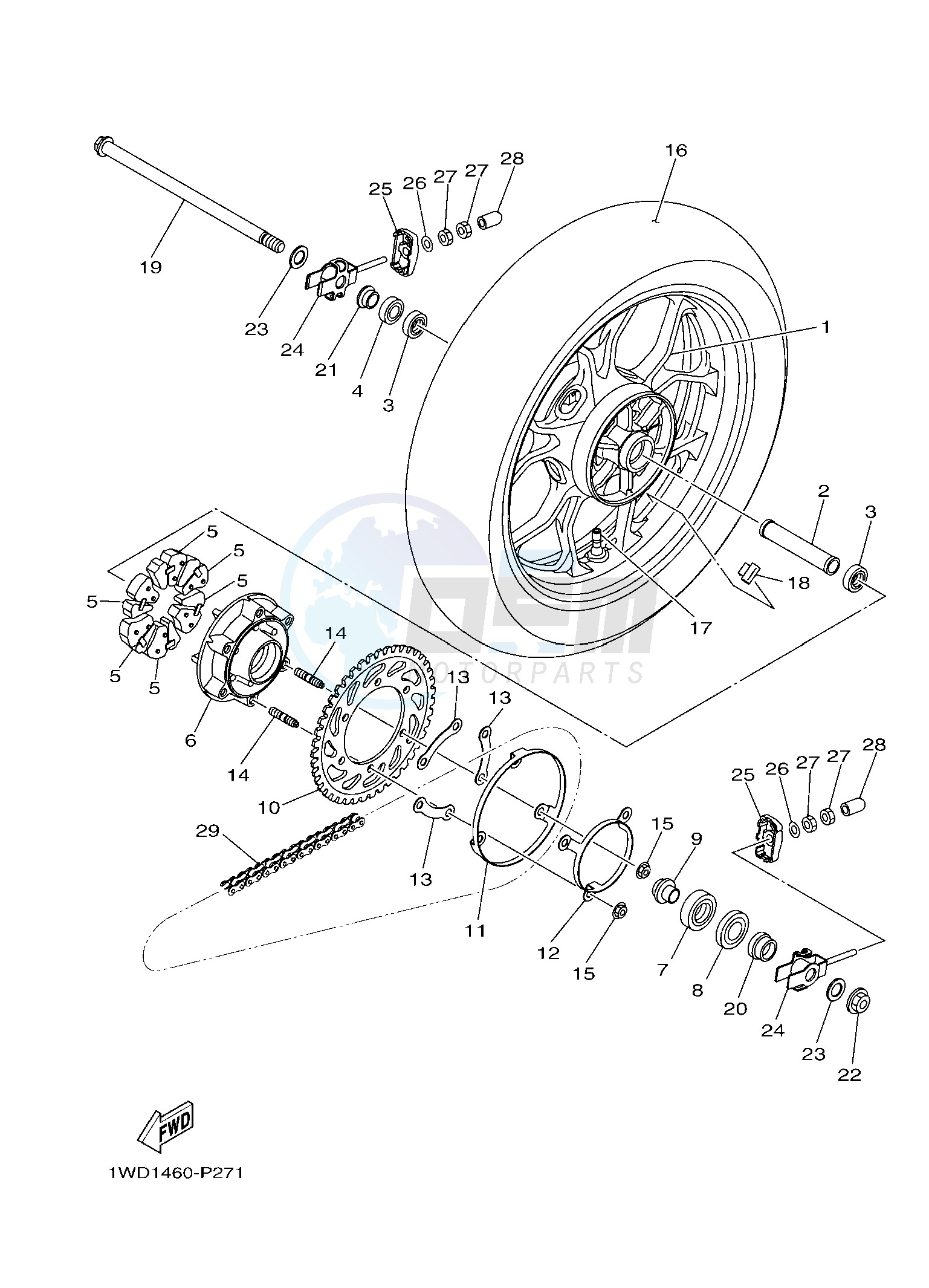 REAR WHEEL image