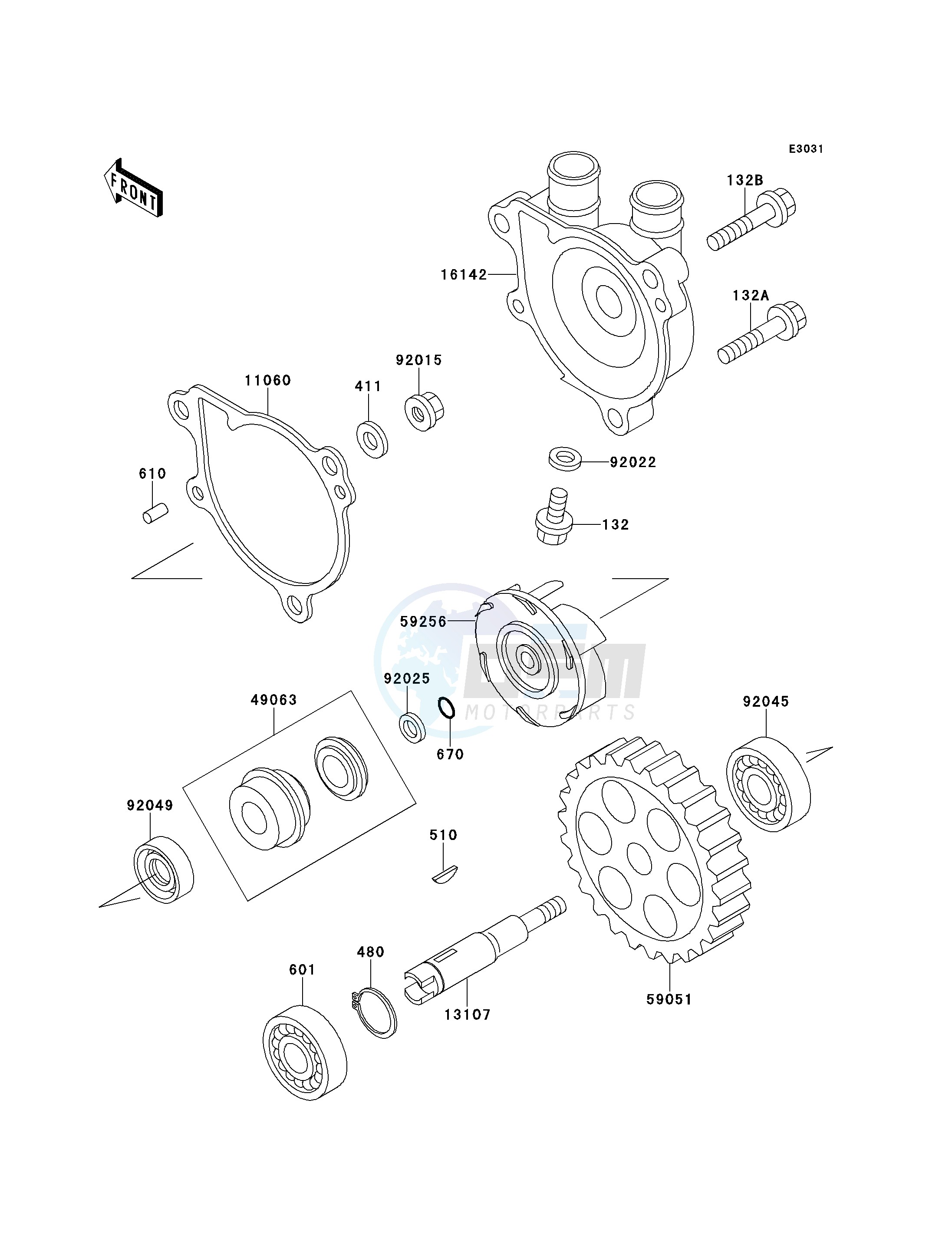 WATER PUMP image