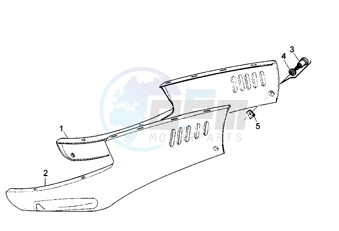 Lower Side Cover blueprint