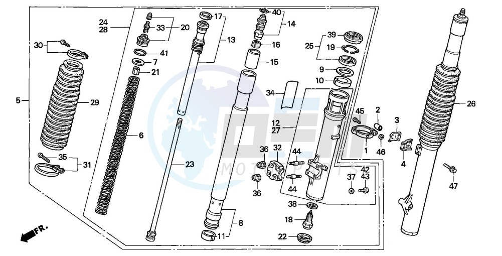 FRONT FORK image