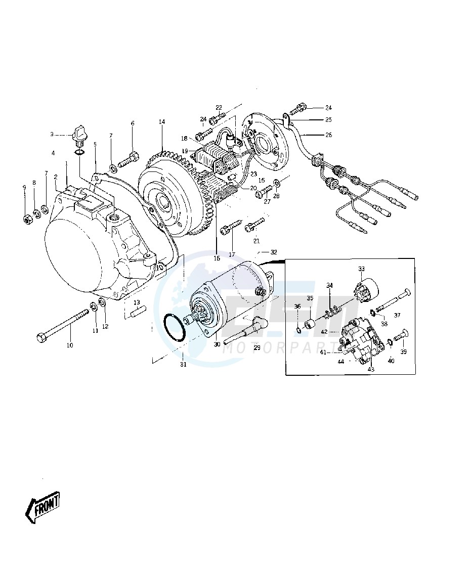 GENERATOR_STARTER MOTOR blueprint