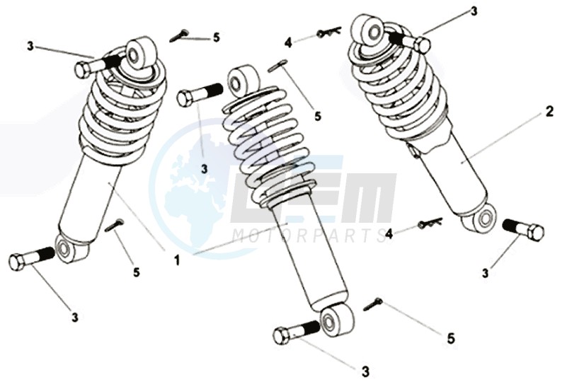 SHOCK ABSORBER  FRONT AND REAR image