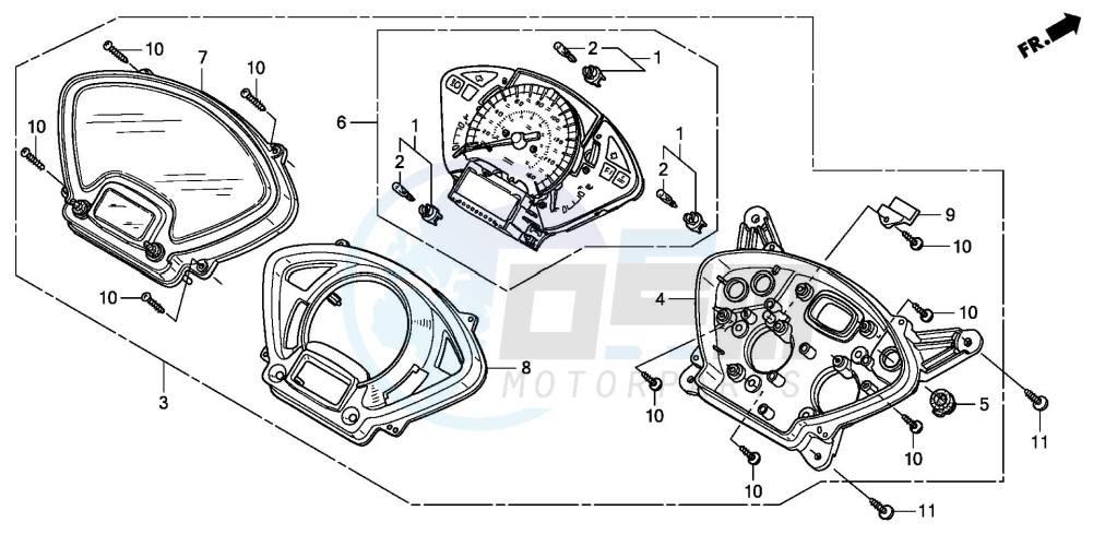 SPEEDOMETER (FES1253-5)(FES1503-5) image