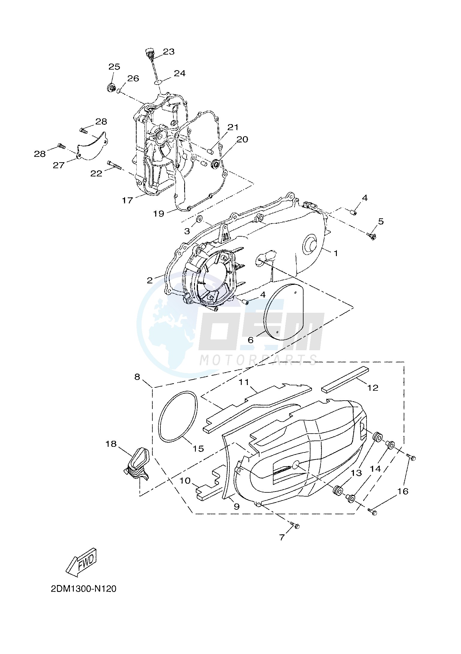 CRANKCASE COVER 1 image