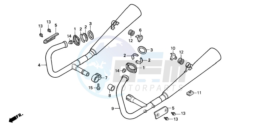 EXHAUST MUFFLER image