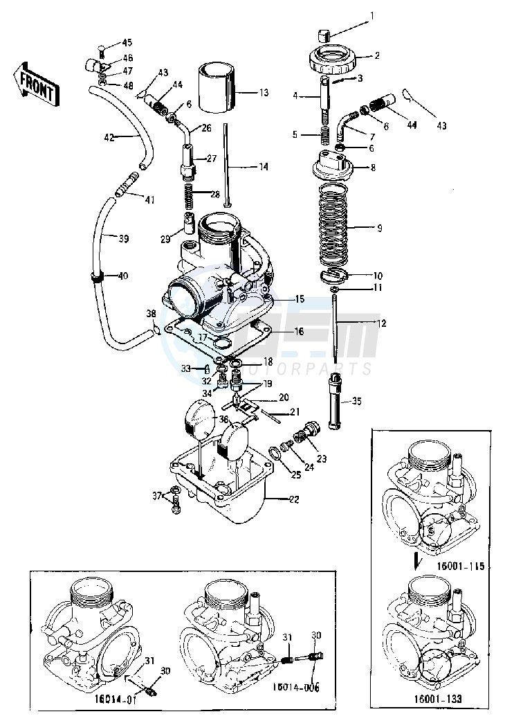 CARBURETOR blueprint