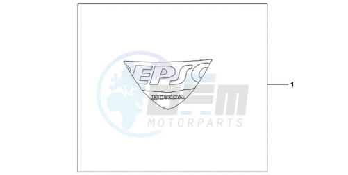 EPSO STICKER FIREBLADE WS blueprint