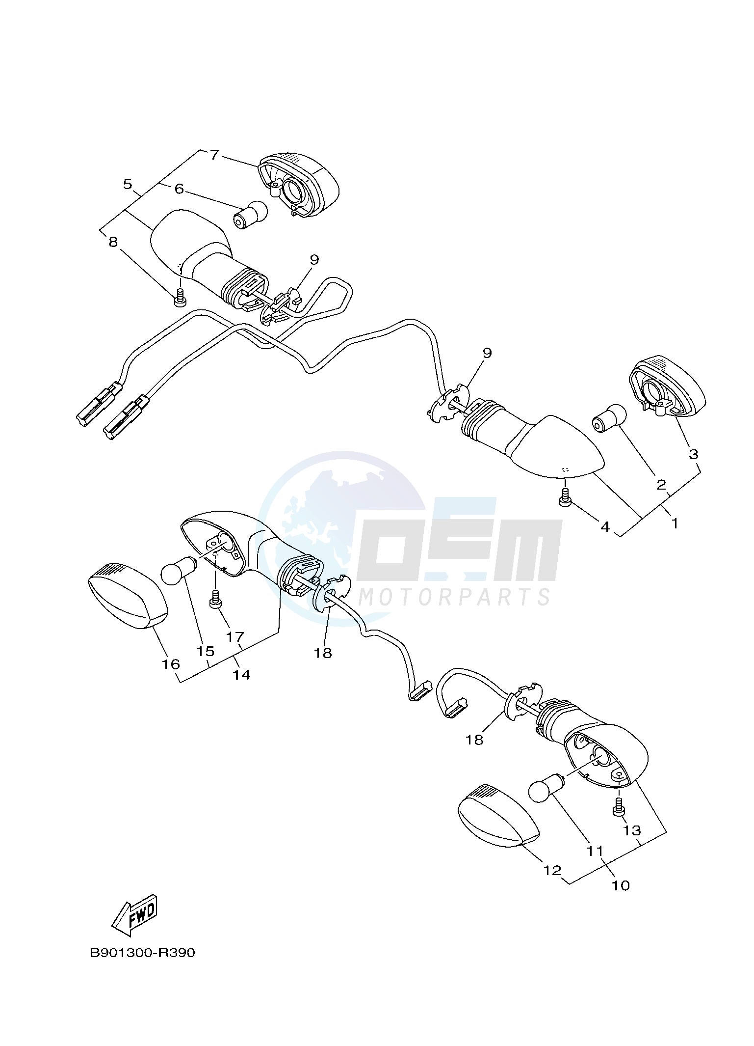 FLASHER LIGHT blueprint