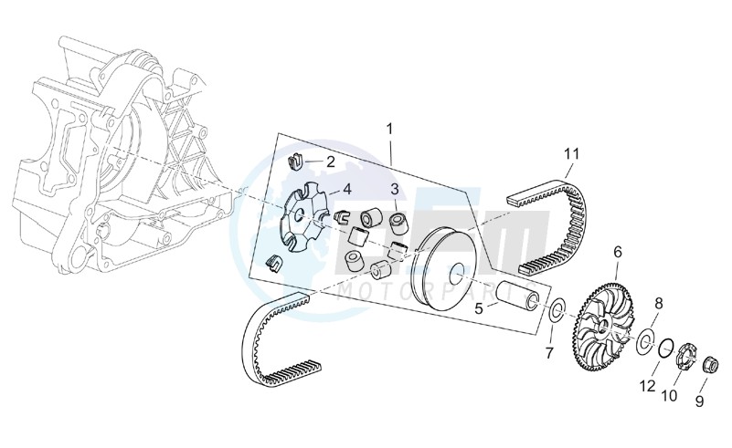 Variator assembly image