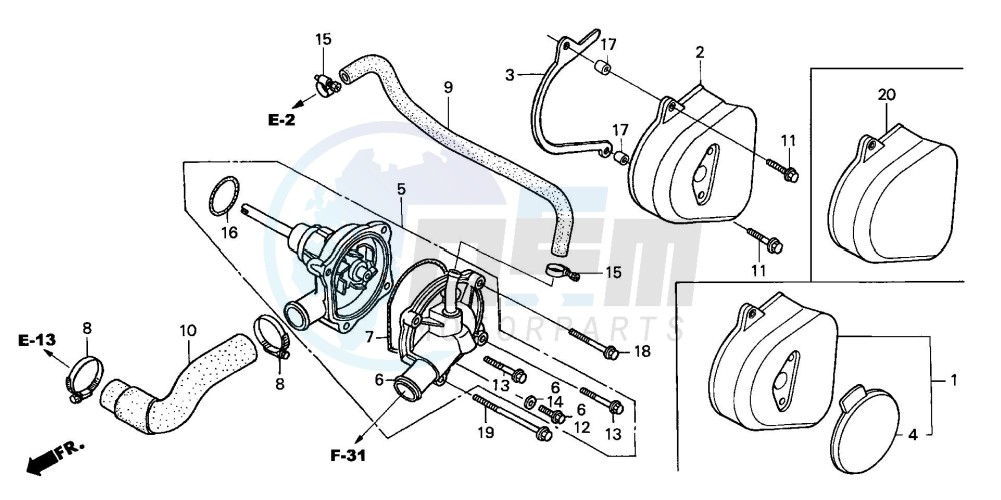 WATER PUMP image