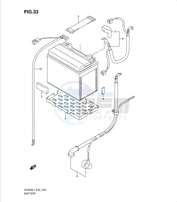 BATTERY (DL650UEL1 E19) image