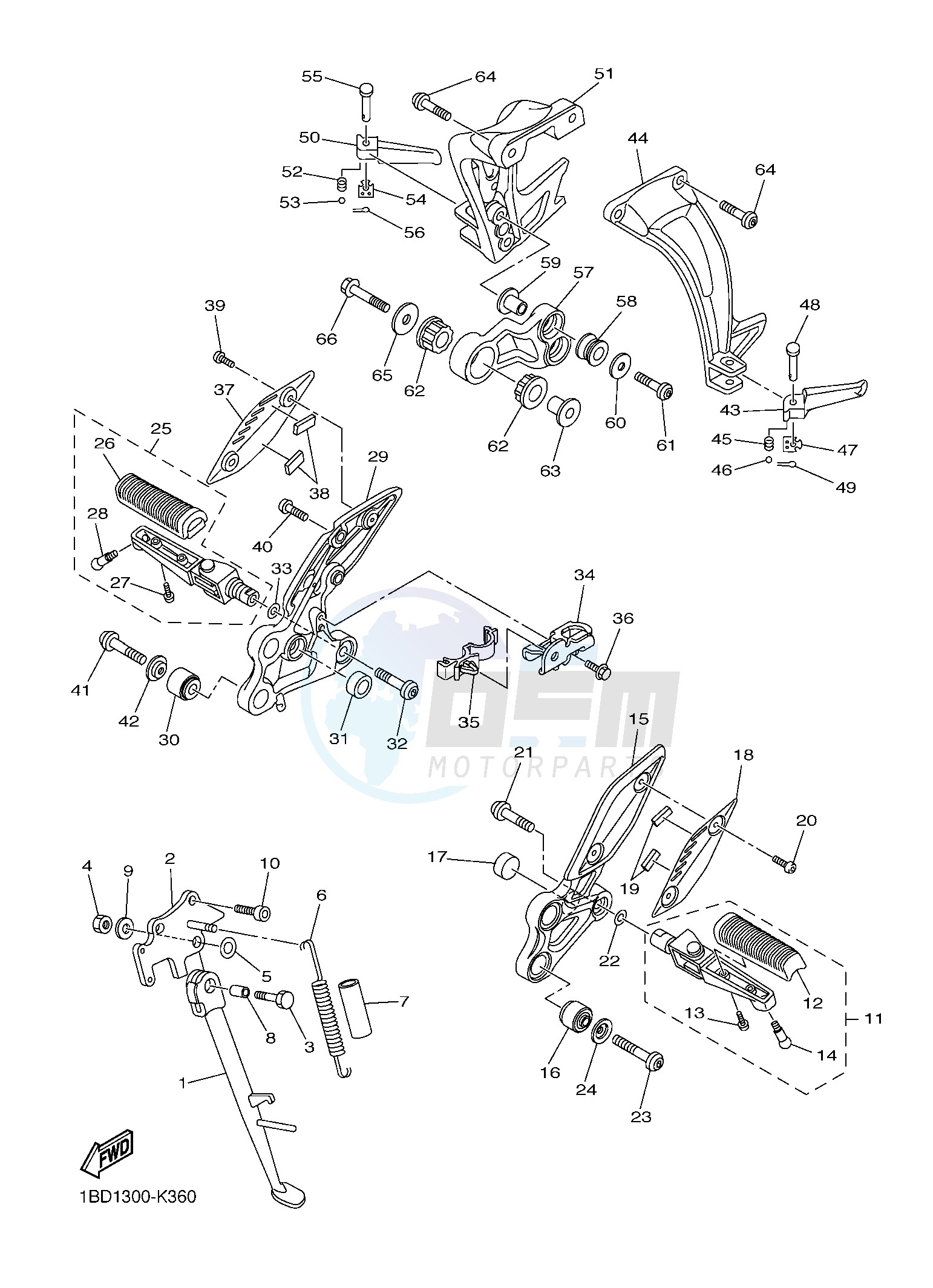 STAND & FOOTREST image