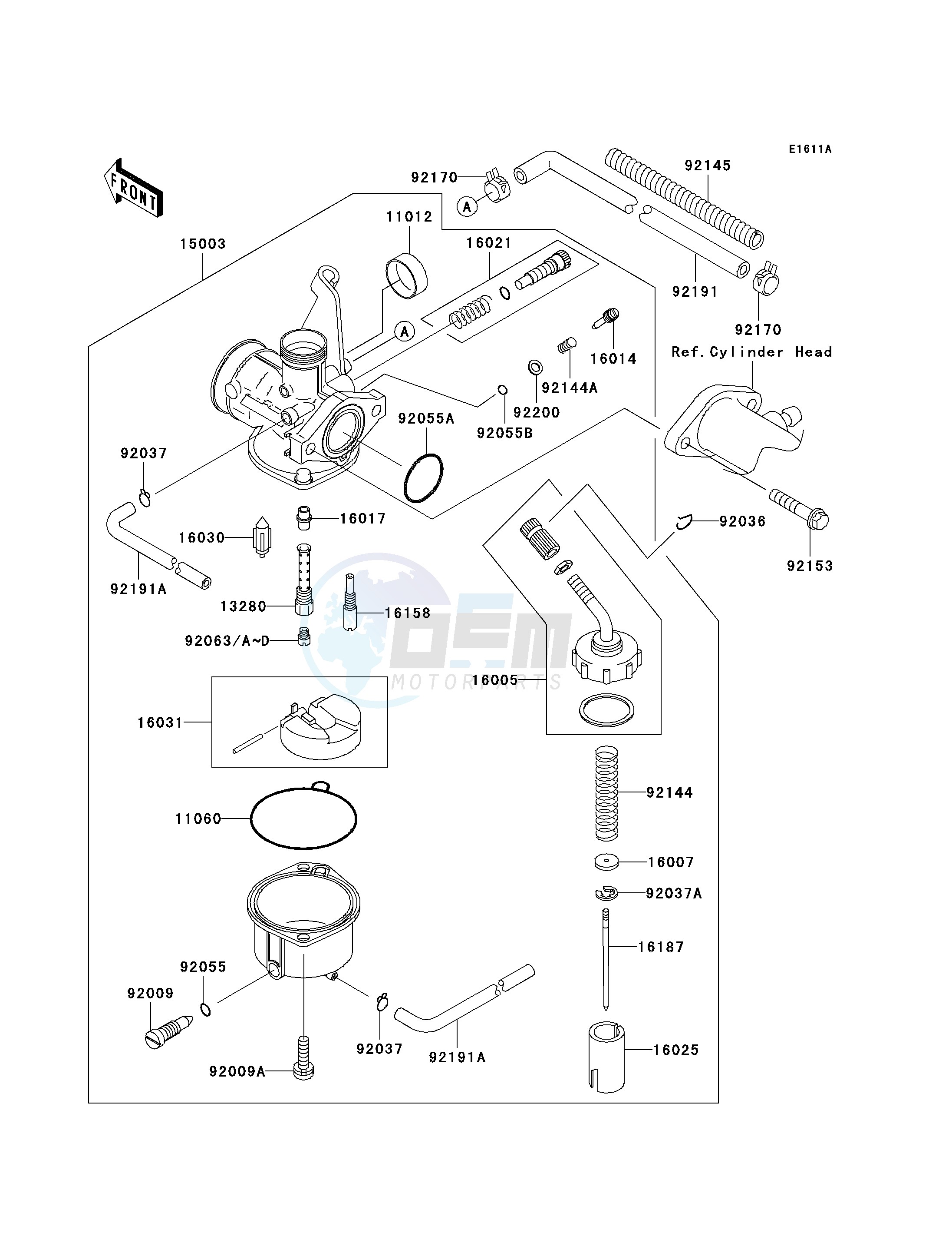 CARBURETOR -- A6F_A7F- --- CN- - image