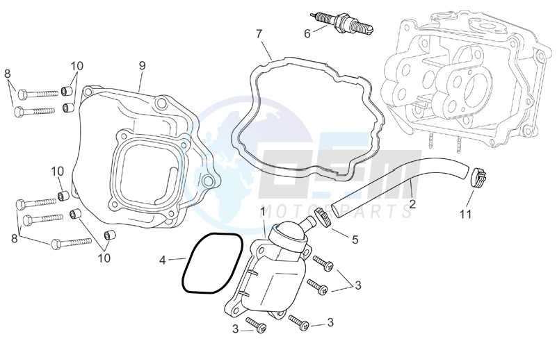 Oil breather valve blueprint