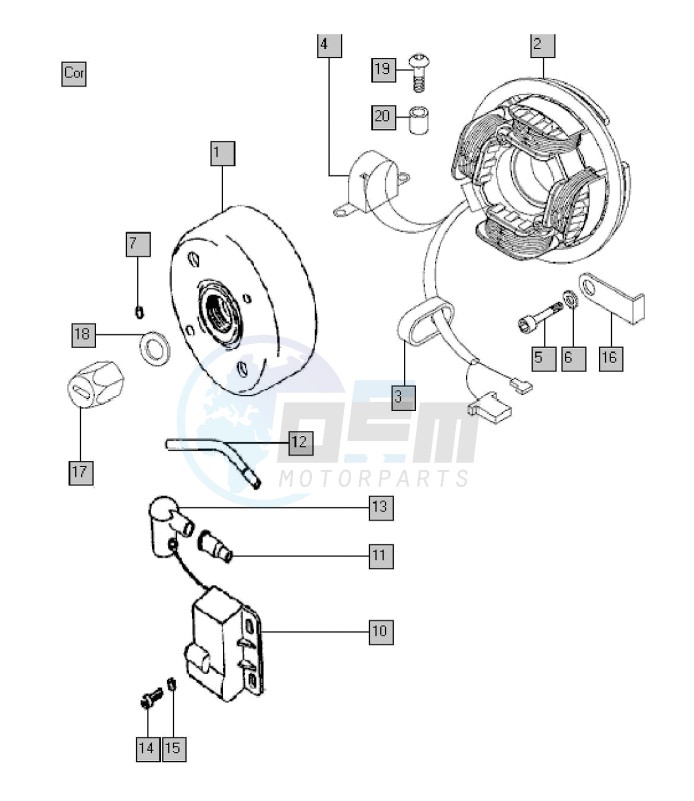 Dynamo-ignition system blueprint