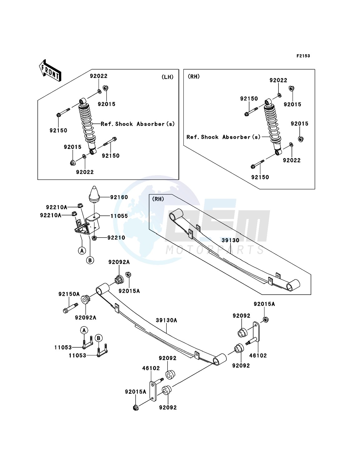 Rear Suspension blueprint