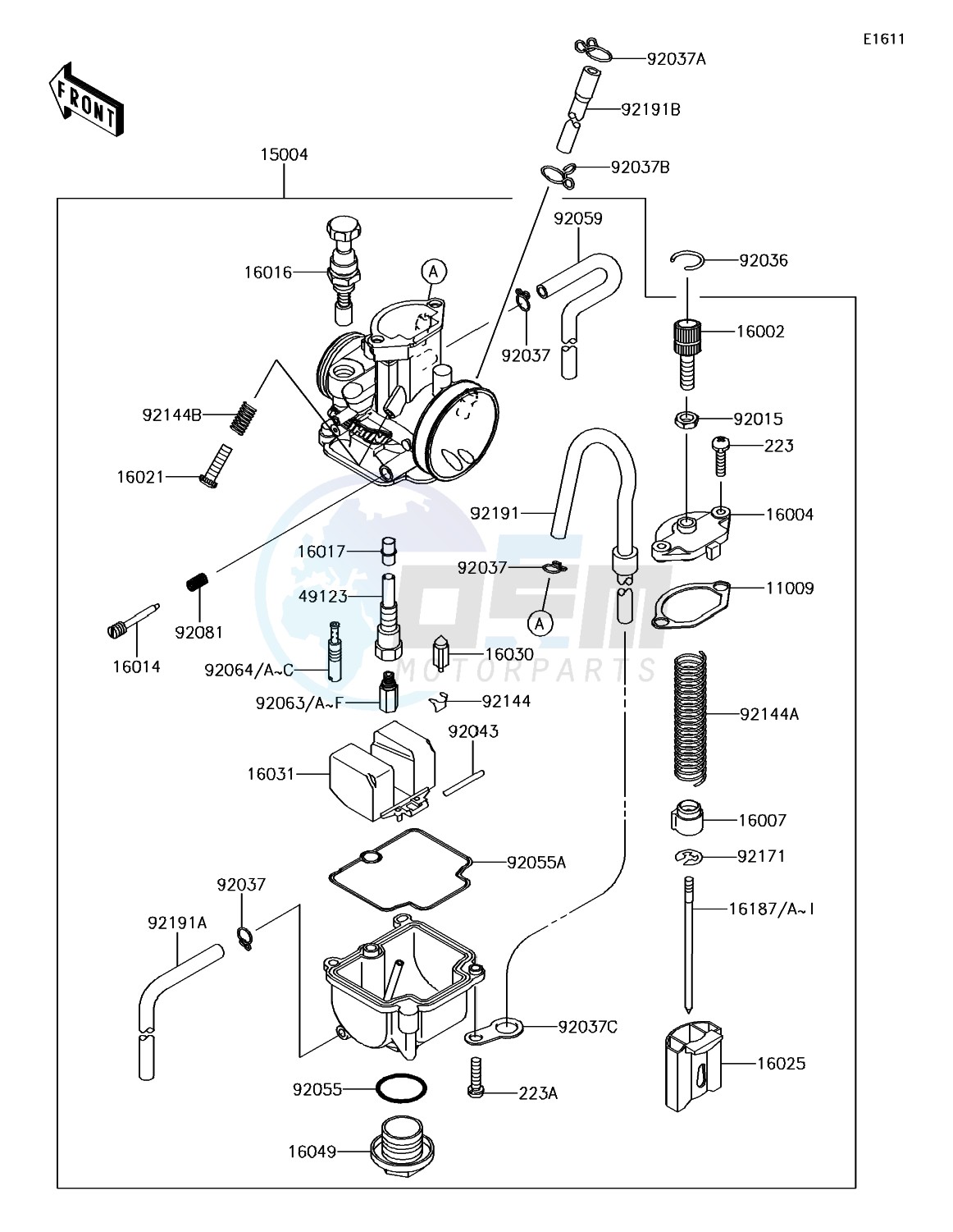 Carburetor blueprint