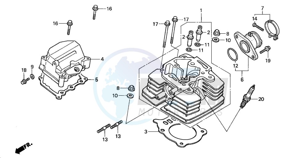 CYLINDER HEAD image