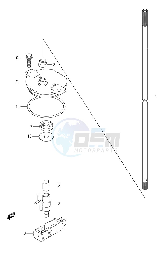 Clutch Rod (Model: TG/ZG) image