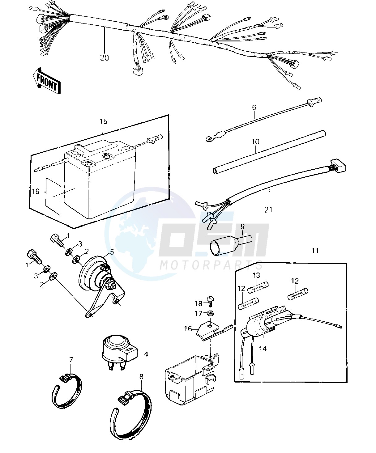 CHASSIS ELECTRICAL EQUIPMENT -- 80-81 A7_A8- - blueprint