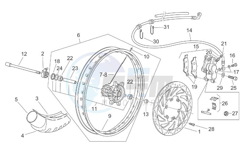 Front wheel image