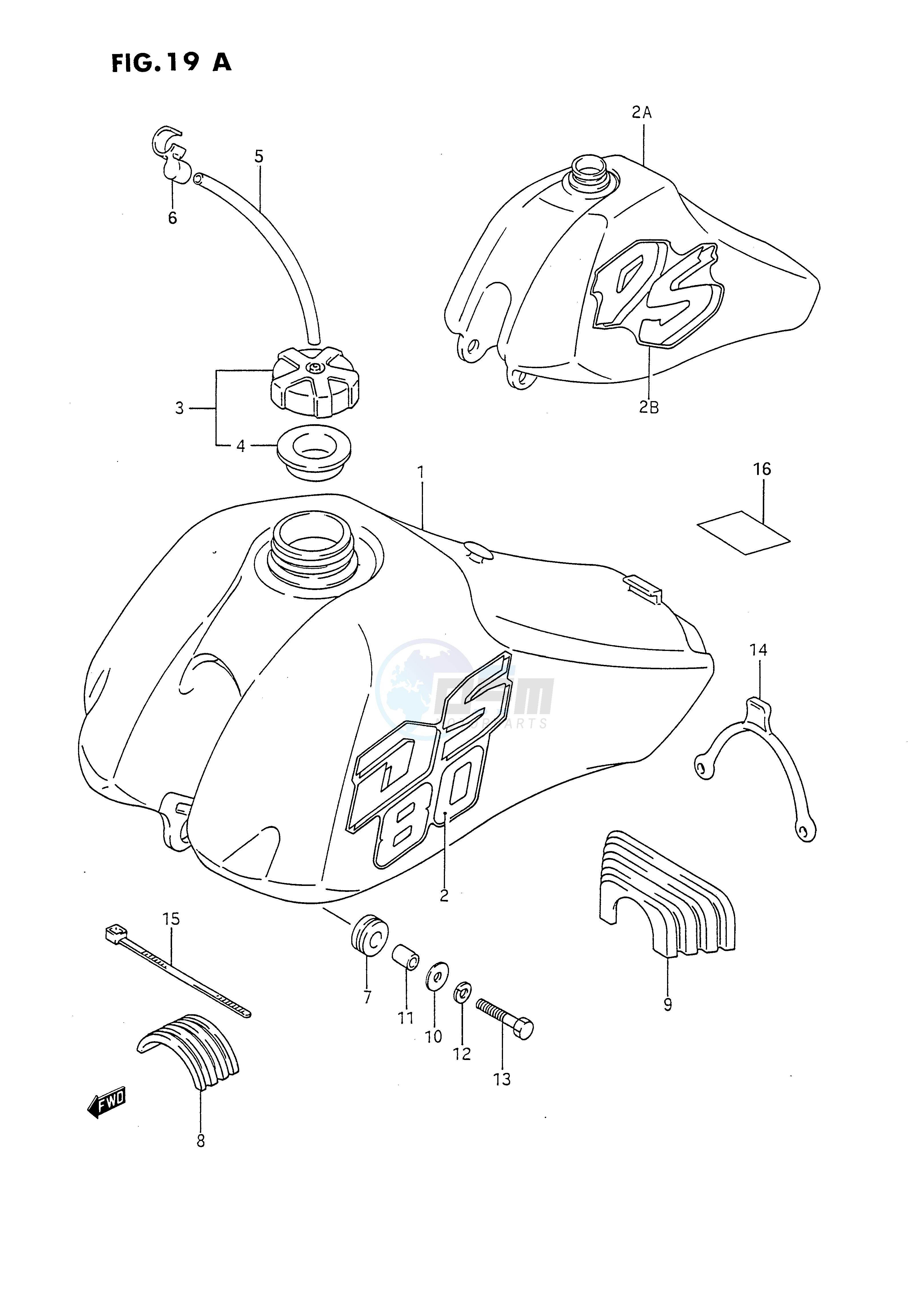 FUEL TANK (MODEL L M) image