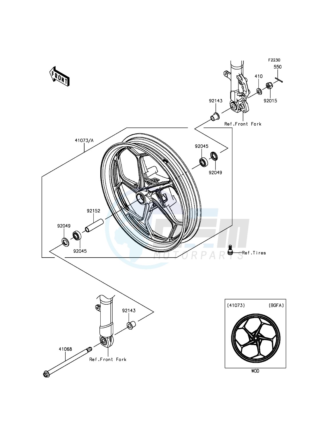 Front Hub image