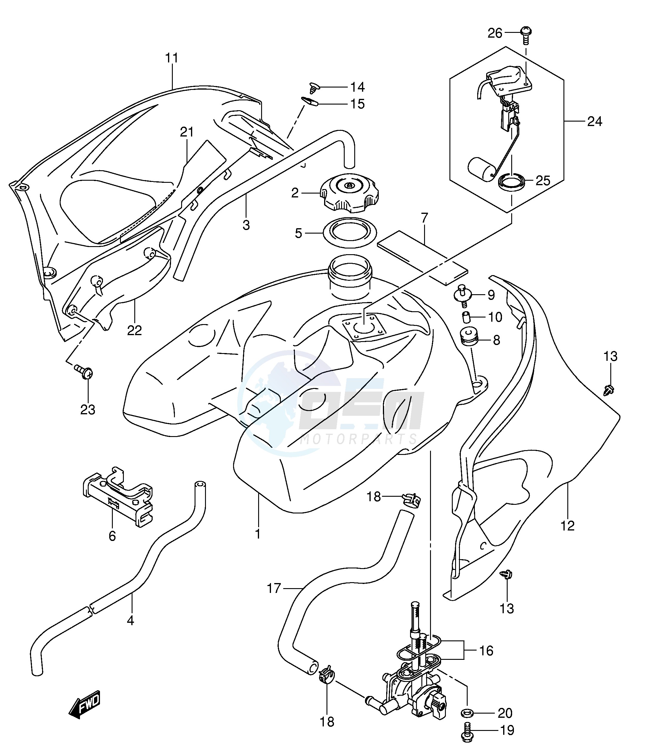 FUEL TANK image