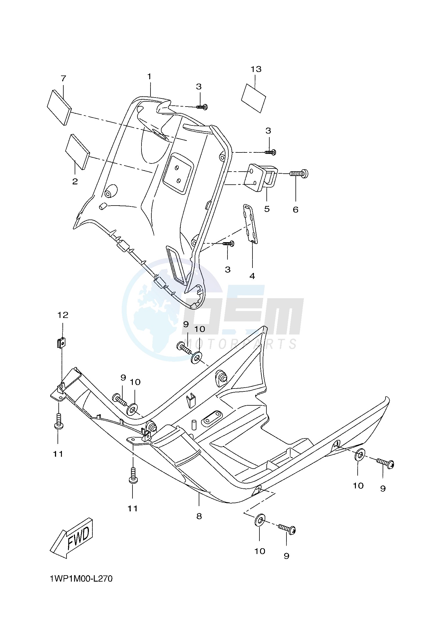 LEG SHIELD blueprint