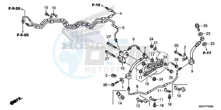 BRAKE HOSE image