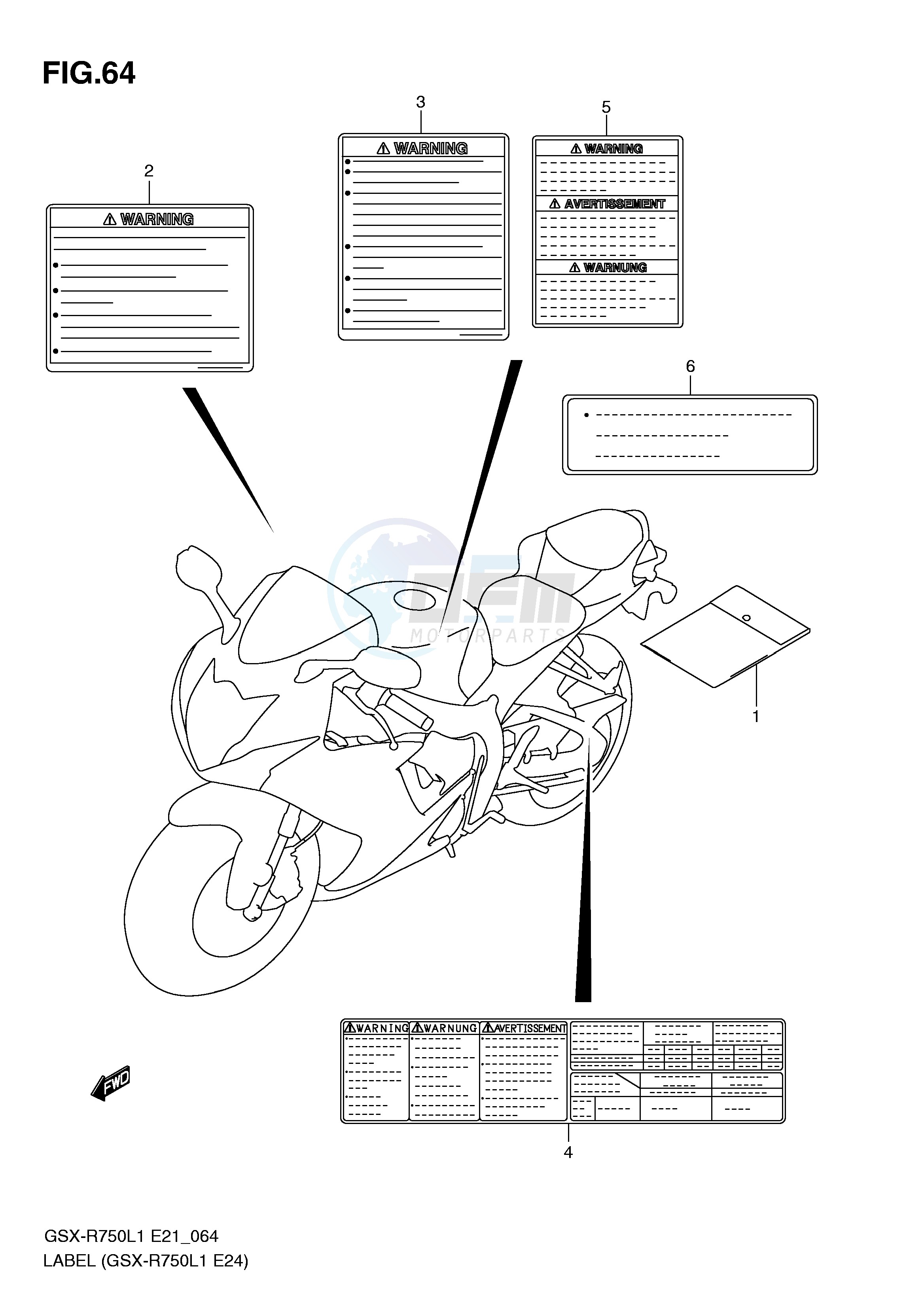 LABEL (GSX-R750L1 E24) blueprint