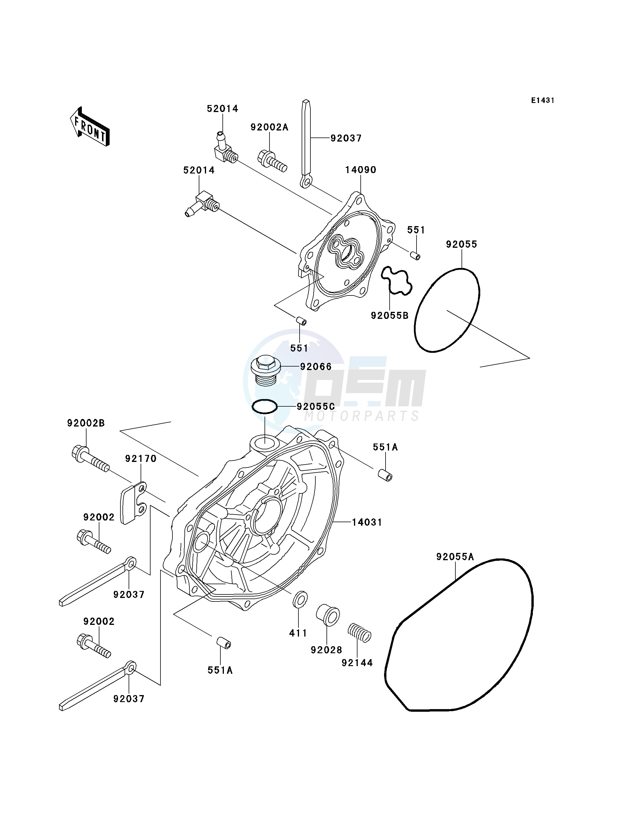 ENGINE COVER-- S- - image