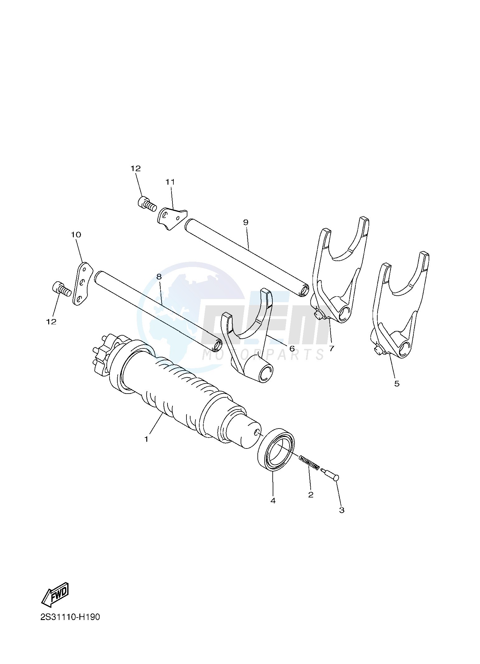 SHIFT CAM & FORK image