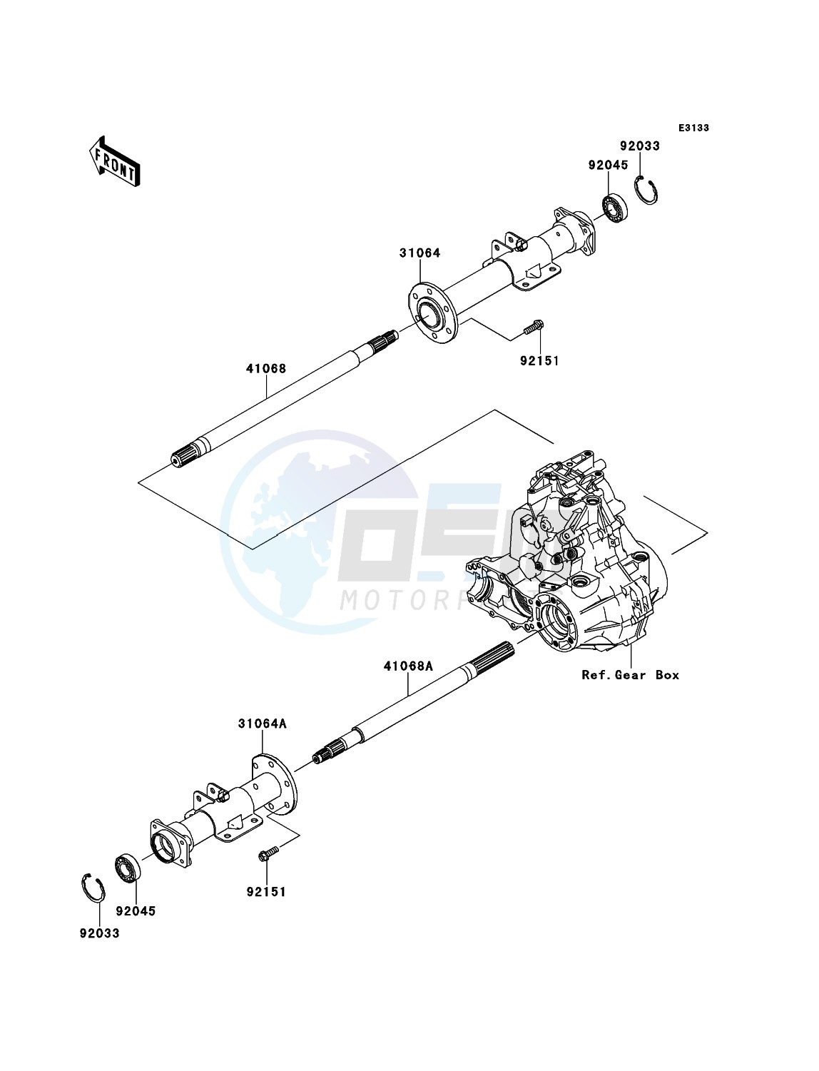 Rear Axle image