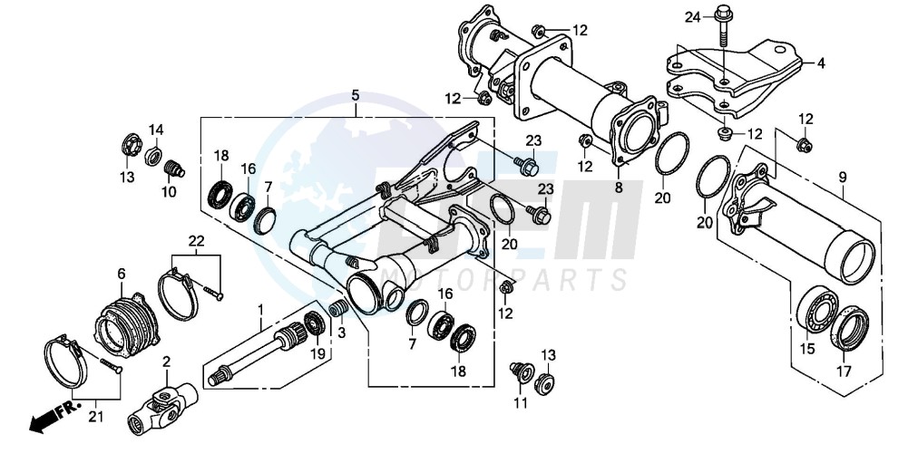 SWINGARM blueprint