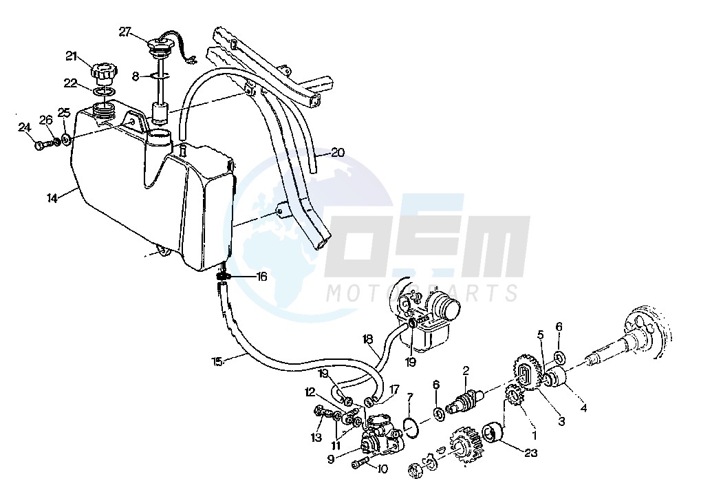 OIL PUMP blueprint