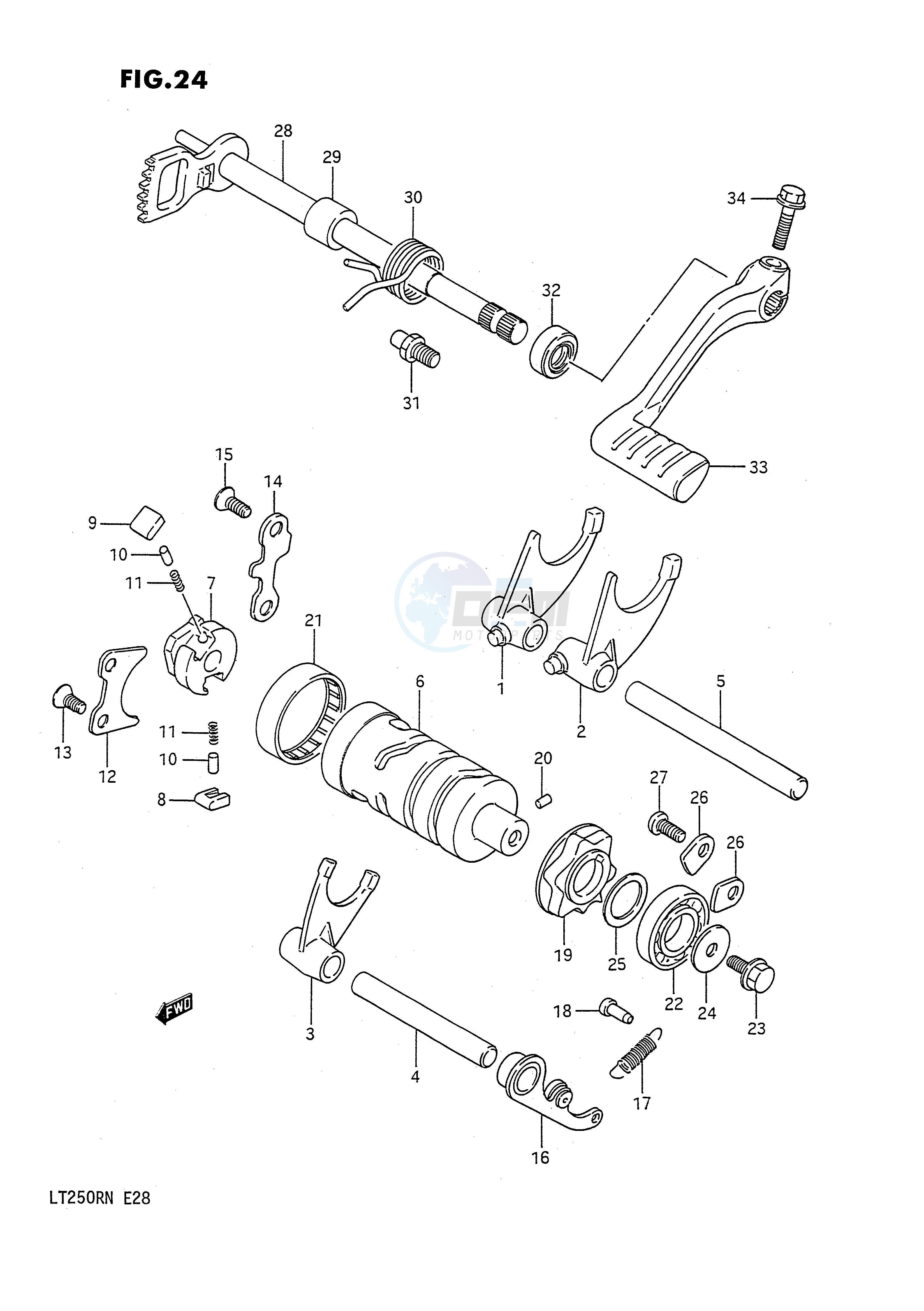 GEAR SHIFTING (MODEL H J K L M N) image