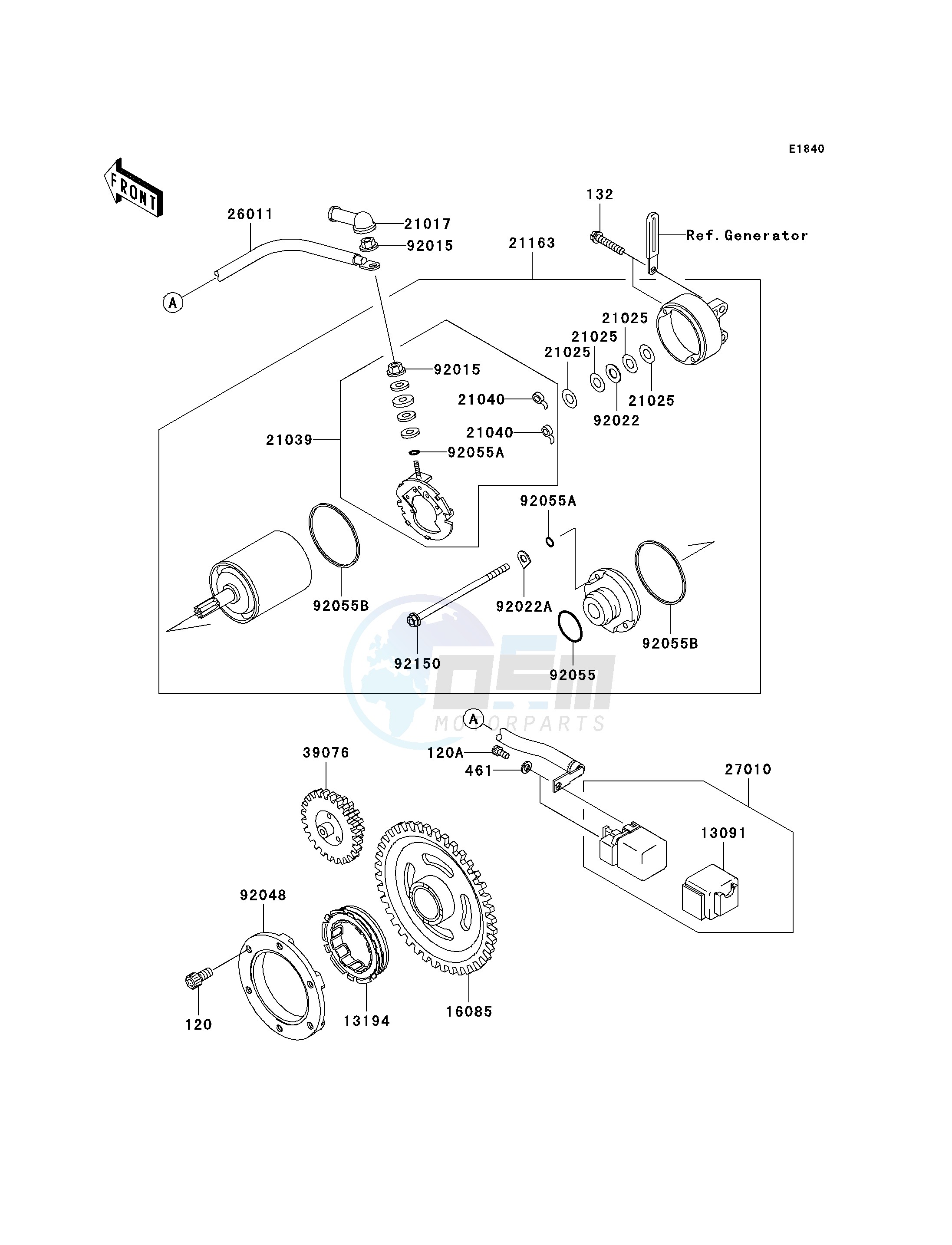 STARTER MOTOR image