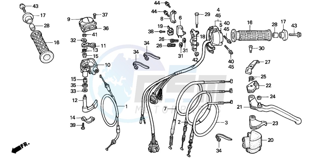 HANDLE LEVER/SWITCH/CABLE image