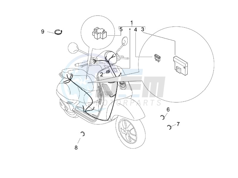 Main cable harness blueprint