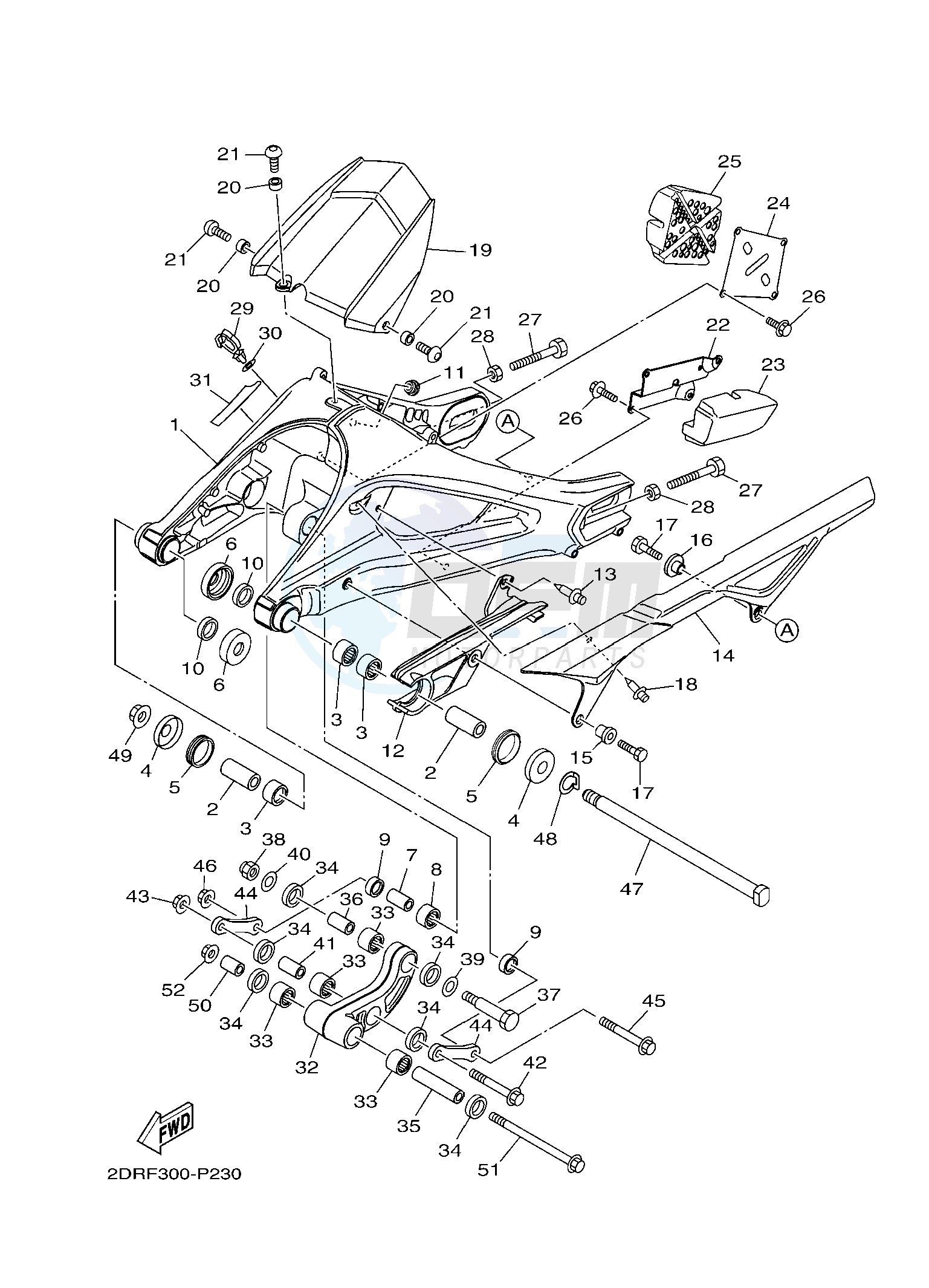 REAR ARM blueprint