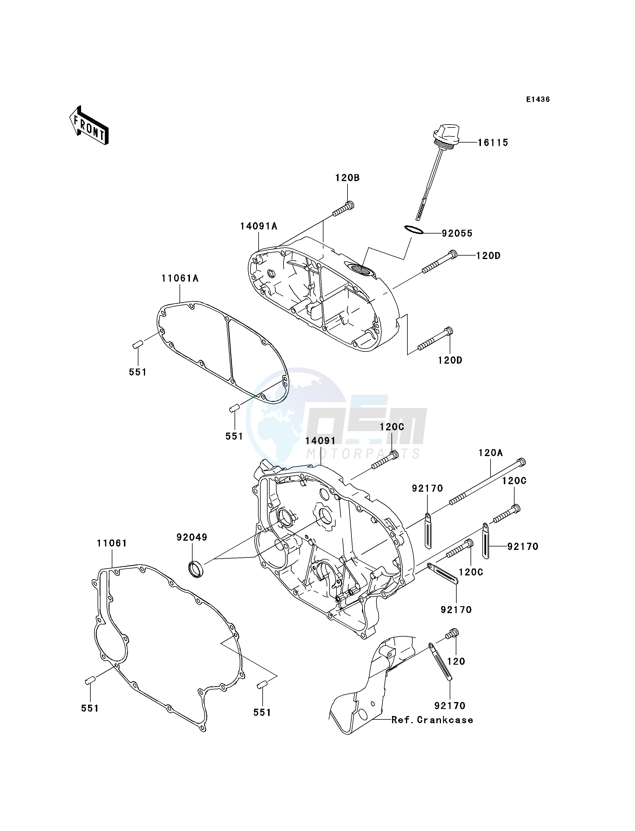 RIGHT ENGINE COVER-- S- - blueprint