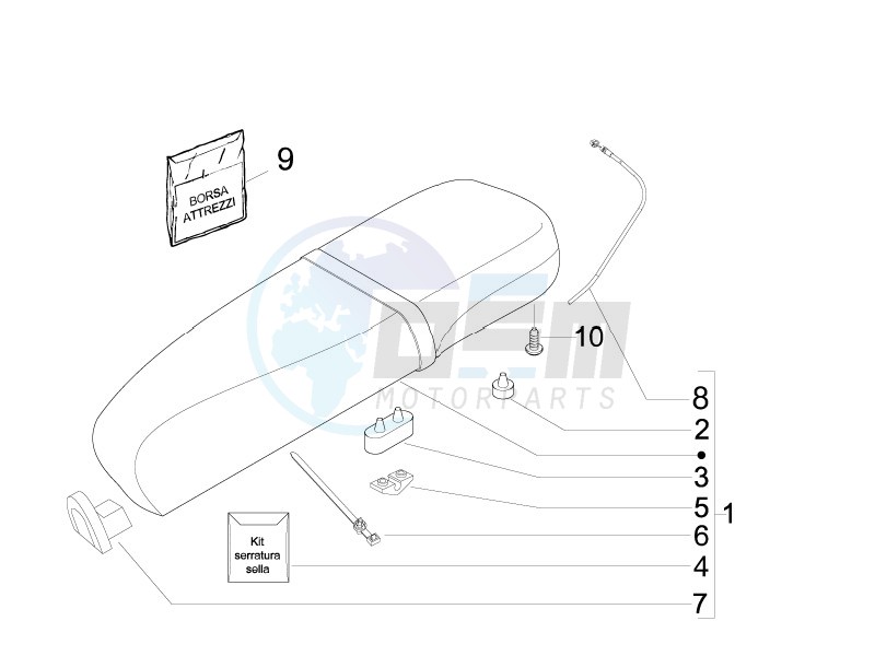 Saddle - Tool roll image