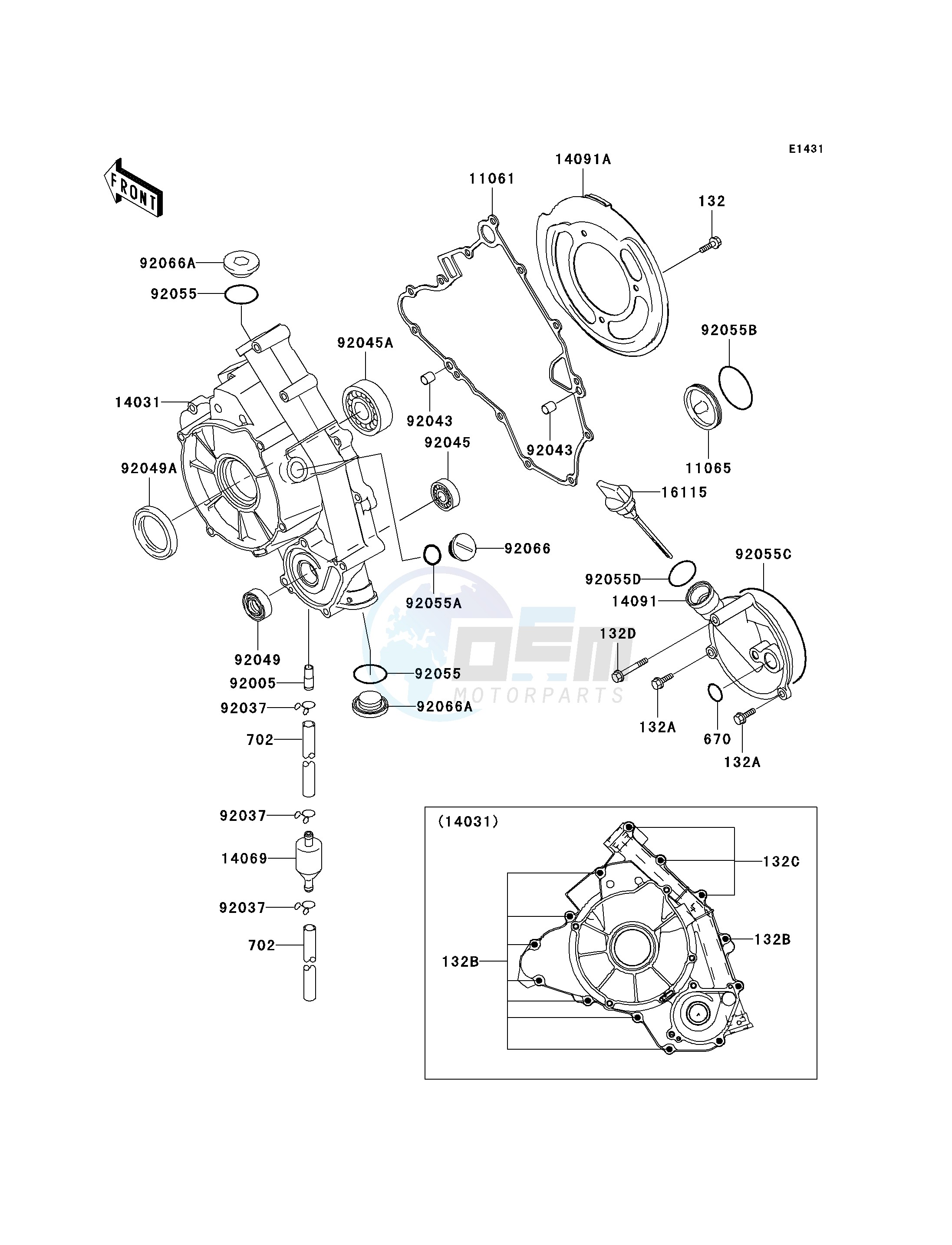 ENGINE COVER-- S- - image