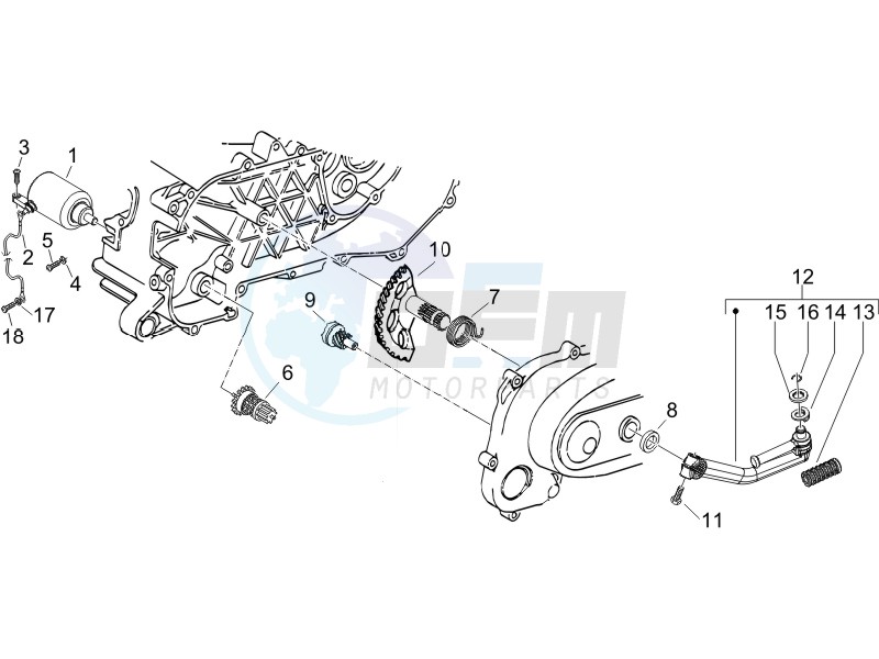 Starter - Electric starter image