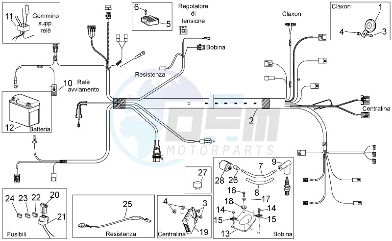 Electrical system blueprint