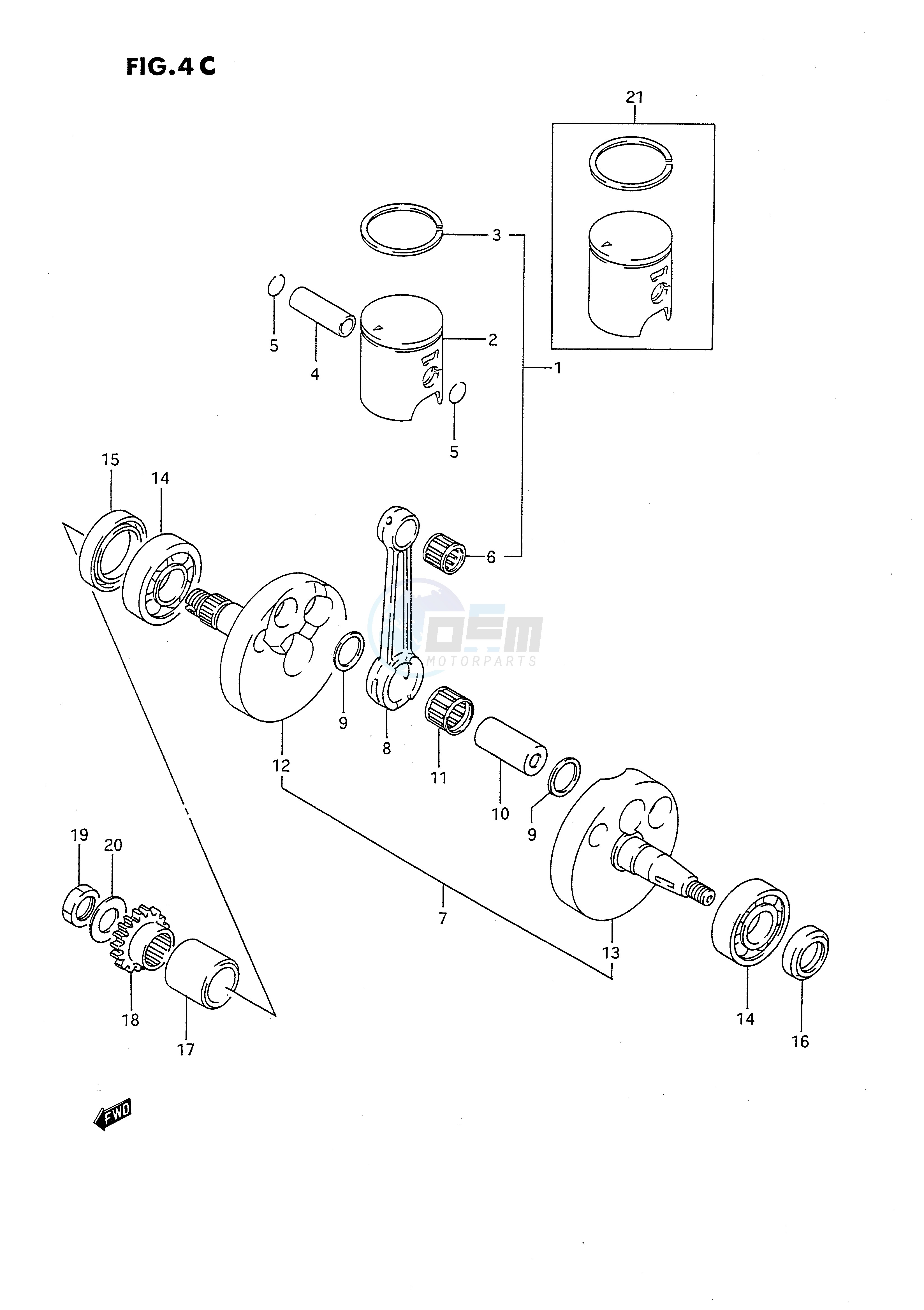 CRANKSHAFT (MODEL M N P R S) image